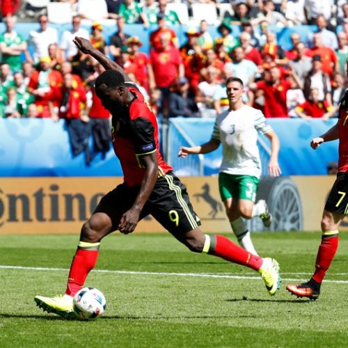 Belgium thrash Ireland