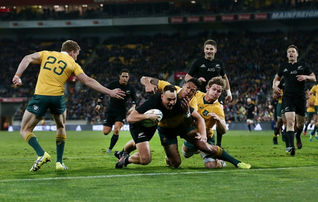 You are currently viewing All Blacks batter Wallabies to retain Bledisloe