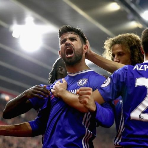 Costa, Hazard keep Chelsea on track