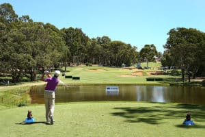 Read more about the article Rumford co-leads, Oosthuizen lurks at Lake Karrinyup