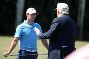 Read more about the article Diplomatic McIlroy deals with Trump backlash