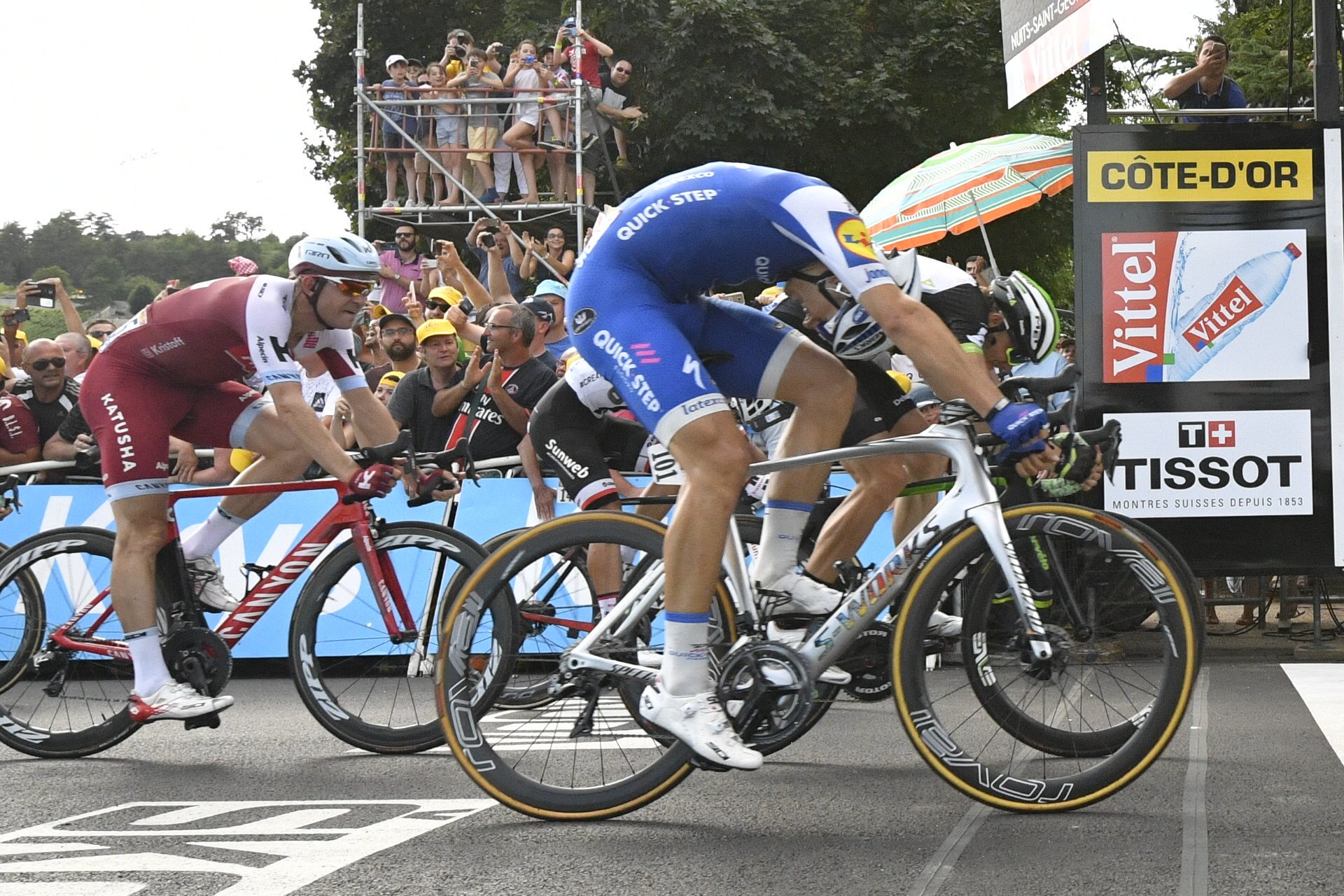 You are currently viewing Kittel wins stage seven in photo finish