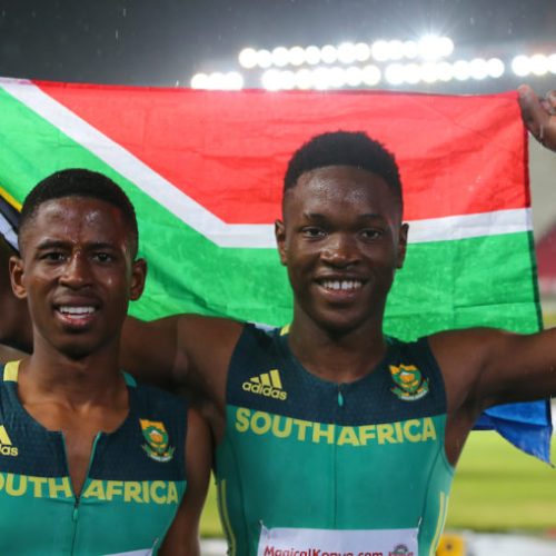 Gold and silver for SA at U18 World Champs