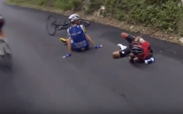 You are currently viewing Watch: Richie Porte’s horror crash