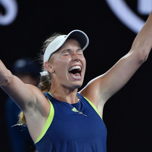 Wozniacki wins Australian Open