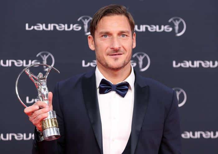 You are currently viewing Totti’s career recognised with Laureus award