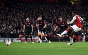 Read more about the article Arsenal through to quarters after victory over Milan