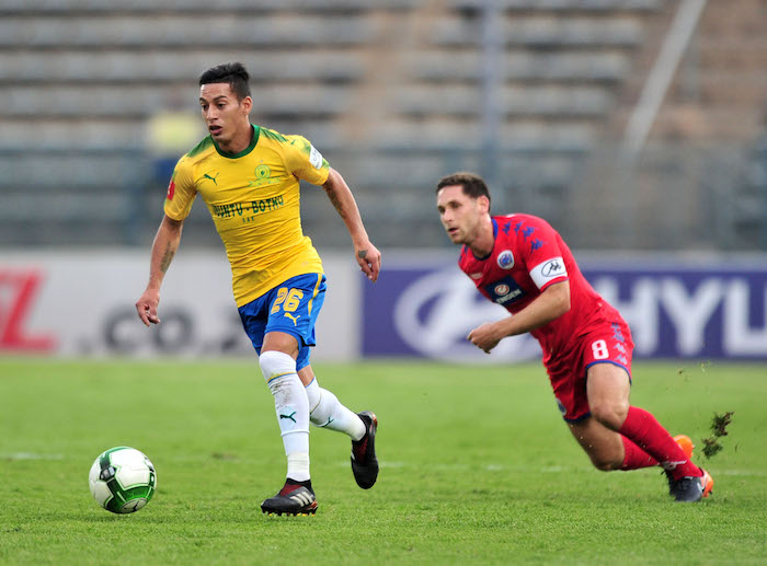 Pitso Mosimane heaps praise on winger Gaston Sirino