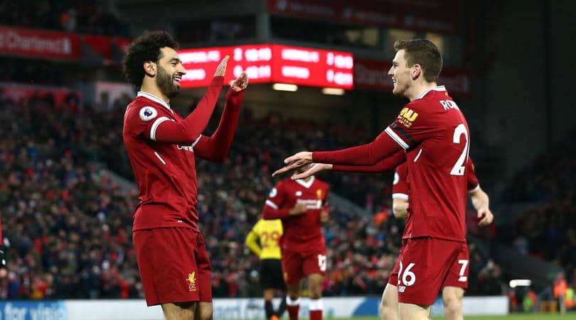 You are currently viewing Robertson: Salah can push on to Messi’s level