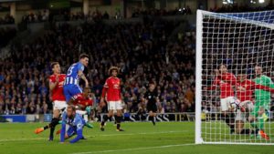 Read more about the article Brighton beat United to secure safety