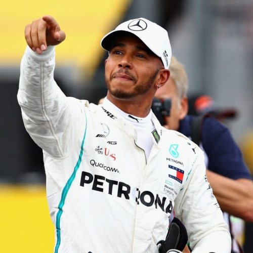 Hamilton secures 75th pole at French GP