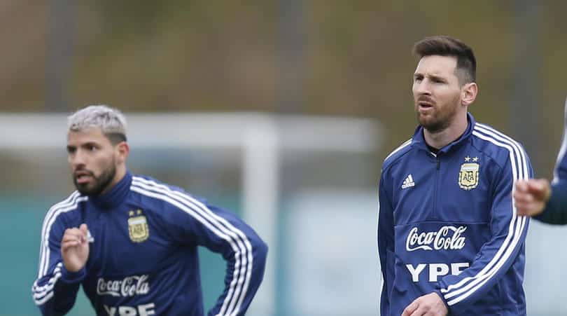 You are currently viewing Aguero determined to help Argentina win Copa America for Messi