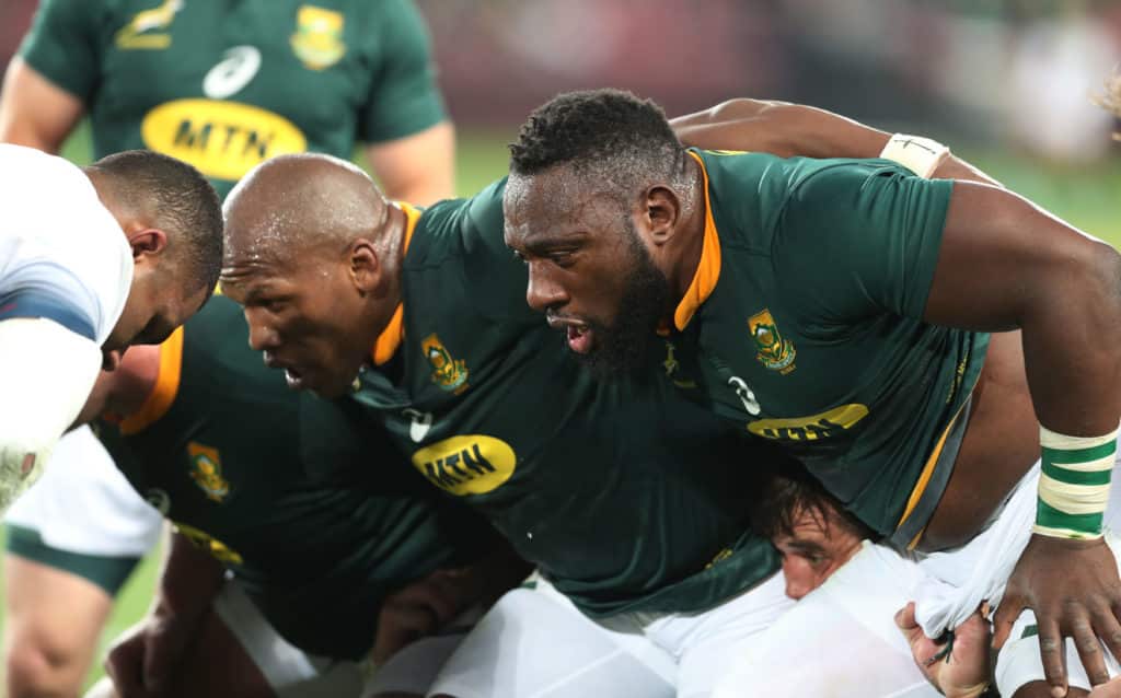 Springboks Shuffle Front Row For Argentina