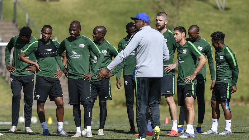 You are currently viewing In Pictures: Bafana’s first training session ahead of 2021 Afcon qualifiers