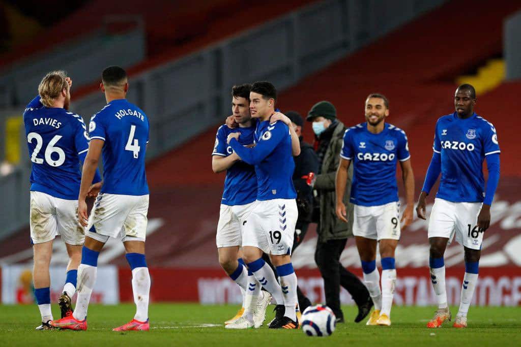 You are currently viewing Highlights: Everton end long wait for derby joy at Anfield