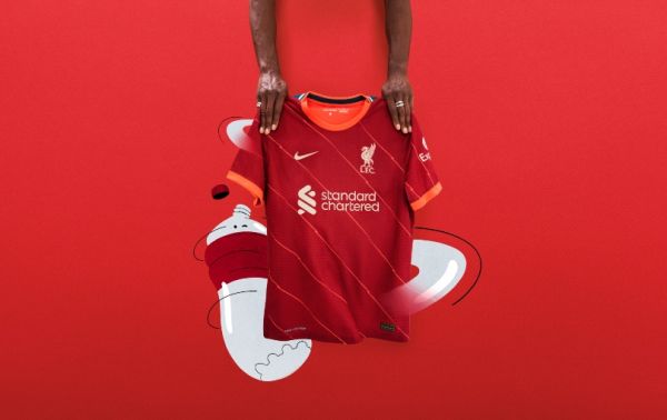 You are currently viewing New Liverpool 2021-22 home shirt revealed