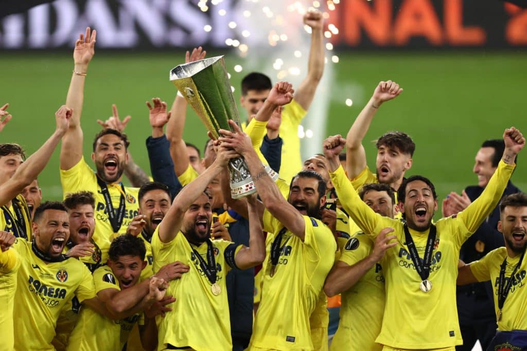 Villarreal win Europa League in epic shoot-out against Man Utd