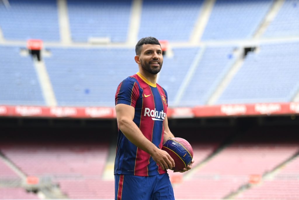 Sergio Aguero hopes he can star alongside Lionel Messi for Barcelona