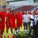 Watch: Patrice Motsepe visit Ghana ahead of WC opener