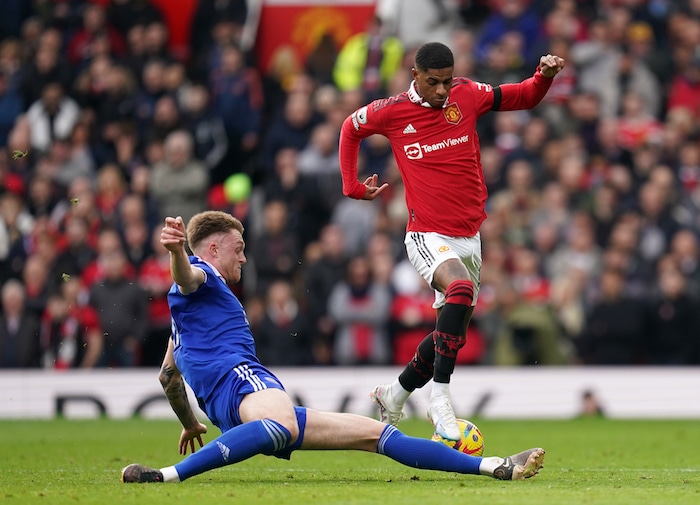 You are currently viewing Rashford shines as Man Utd comfortable defeat Leicester