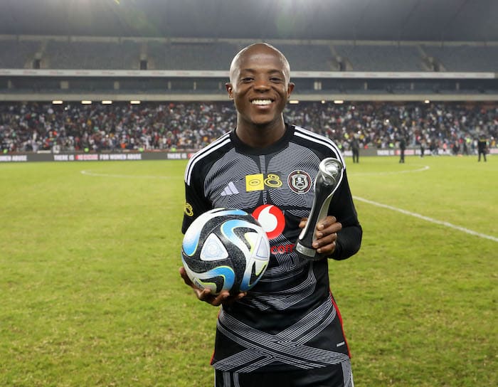 You are currently viewing Hat-trick hero Lepasa expresses his gratitude toward pirates chairman