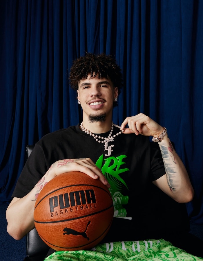 LaFrancé Hoops launches with Lamelo Collection Ball PUMA