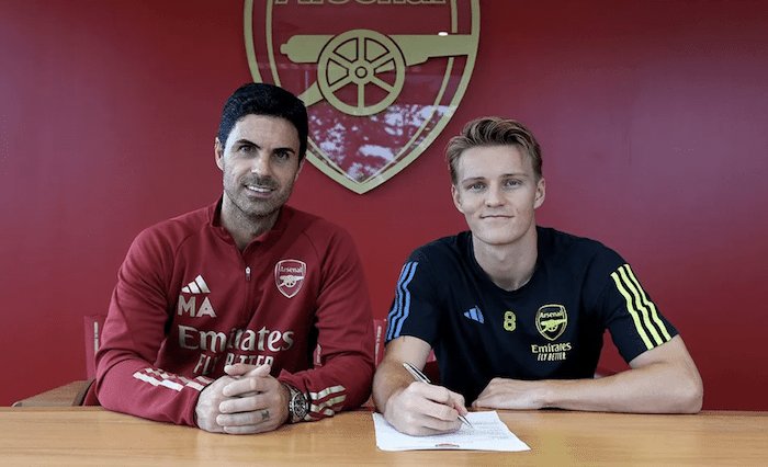 You are currently viewing Martin Odegaard signs new five-year contract until 2028