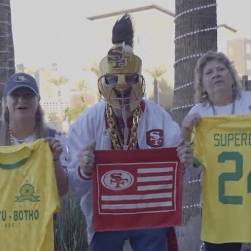 Watch: Sundowns visit Super Bowl LVIII in Las Vegas