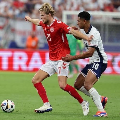 England frustrated after draw against Denmark