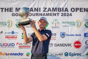Read more about the article Viljoen bags third Sunshine Tour title at Mopani Zambia Open