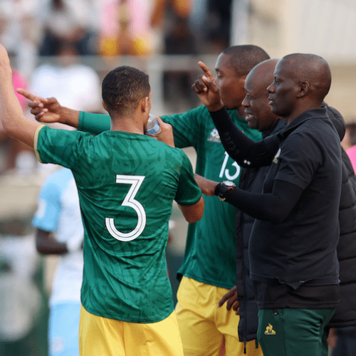 Mkhalele bemoans Bafana’s lack of confidence in final third