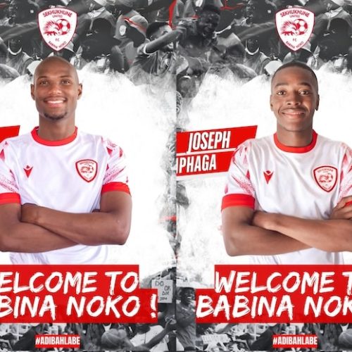 Sekhukhune swoop in to sign Ngcobo & Mphaga