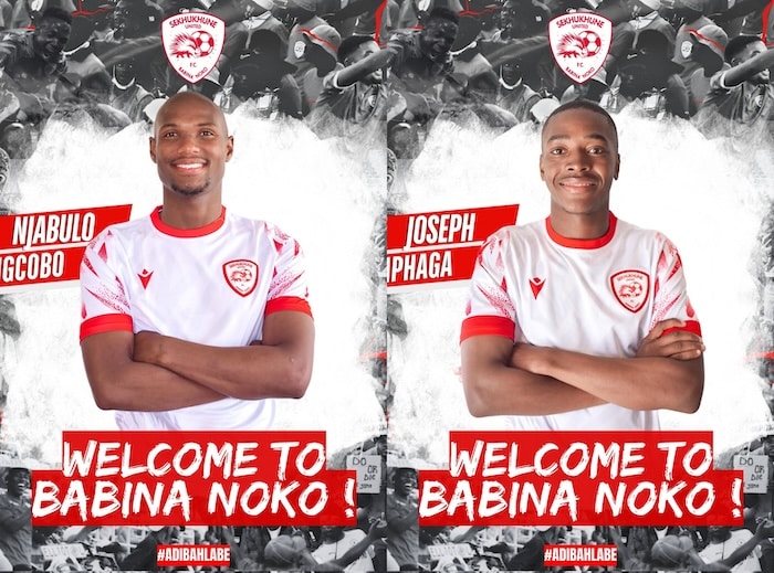 You are currently viewing Sekhukhune swoop in to sign Ngcobo & Mphaga