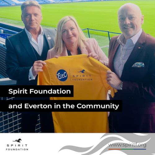 Spirit Foundation joins forces with Everton to support disability and literacy programmes