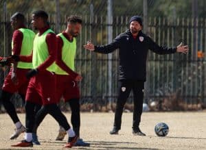 Read more about the article In Picture: Sekhukhune United’s training session ahead of CT City tie