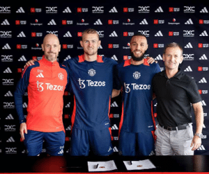 Read more about the article Man Utd sign De Ligt and Mazraoui from Bayern