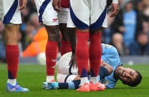 Read more about the article Man City confirm Rodri suffered injured knee ligament