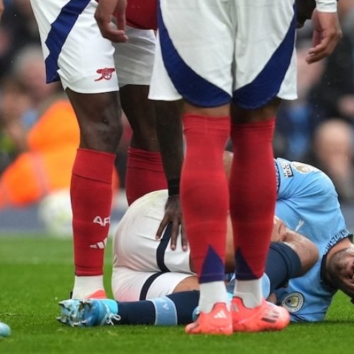 Man City confirm Rodri suffered injured knee ligament