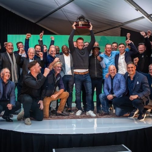 Kallis and team celebrate Conservation Cup success