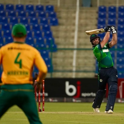 Adair hits ton as Ireland & Proteas share T20 series