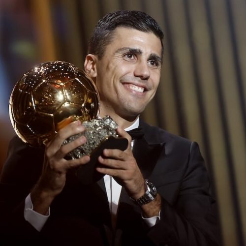 Man City’s Rodri wins Ballon d’Or award