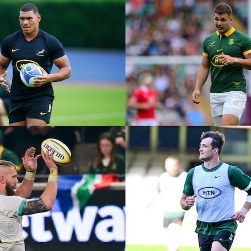 Four RWC winners return as Boks name squad for November tour