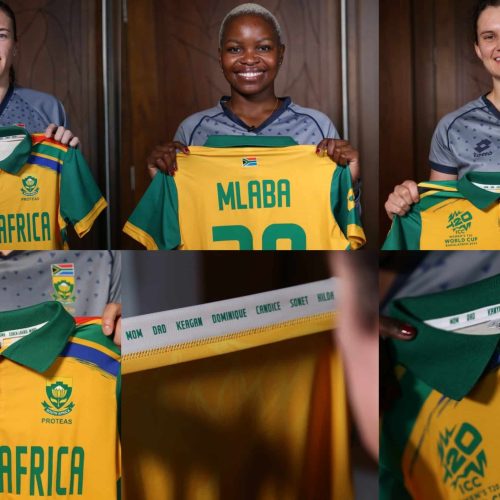 Proteas Women to honour loved ones at T20 World Cup with customised shirts