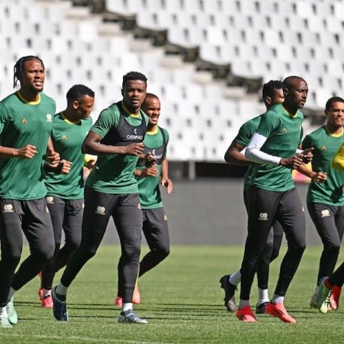 Gallery: Bafana’s preparations for South Sudan showdown