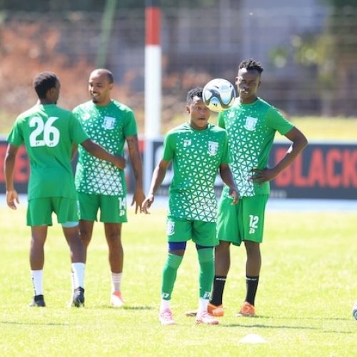 In Picture: Magesi FC’s training session ahead of Sundowns showdown