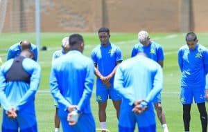 Read more about the article In Picture: Sundowns’ training session ahead of CAFCL opener