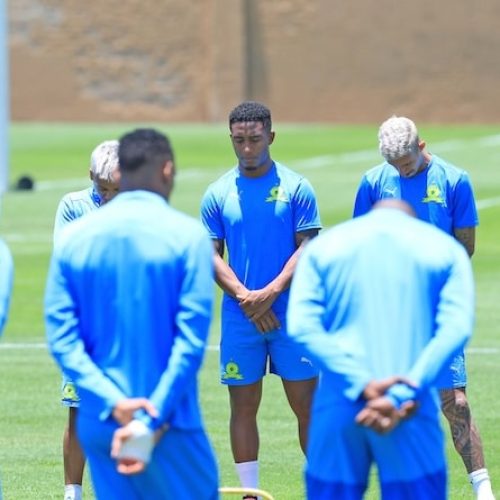 In Picture: Sundowns’ training session ahead of CAFCL opener