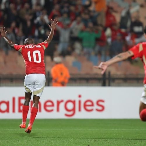 Percy Tau scores in Al Ahly run riot over CR Belouizdad