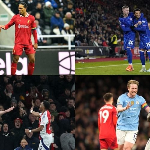 EPL Recap: Chelsea, Man City, Arsenal win as Liverpool draw