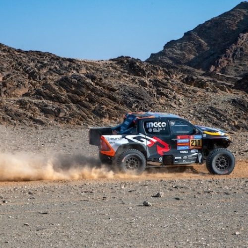 Lategan & Cummings back in Dakar Rally lead